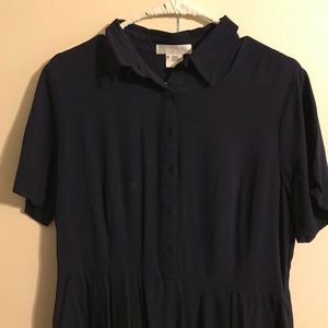 Cooperative size M navy collared romper
